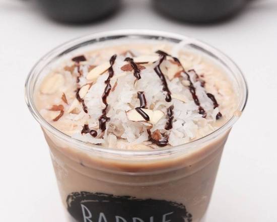 Order Large Almond Joy Latte food online from Babble Coffee And Boba Bar store, Oklahoma City on bringmethat.com