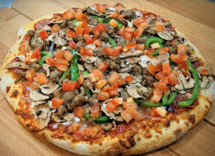 Order Gold Rush Pizza  food online from Ciro's Pizza Cafe store, Folsom on bringmethat.com
