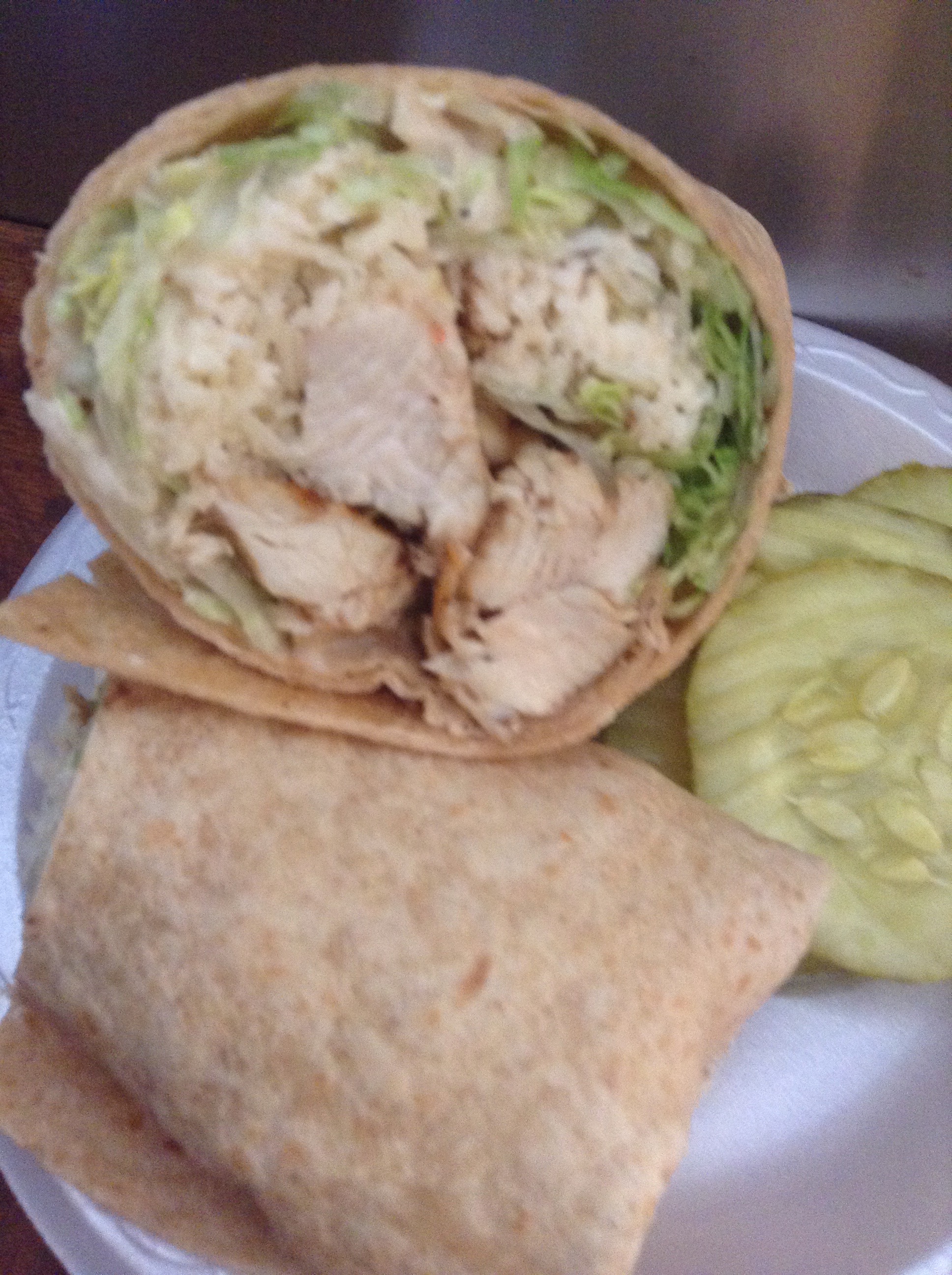Order Grilled Chicken Caesar Wrap food online from Joe's Dairy Bar store, Hopewell Jct on bringmethat.com