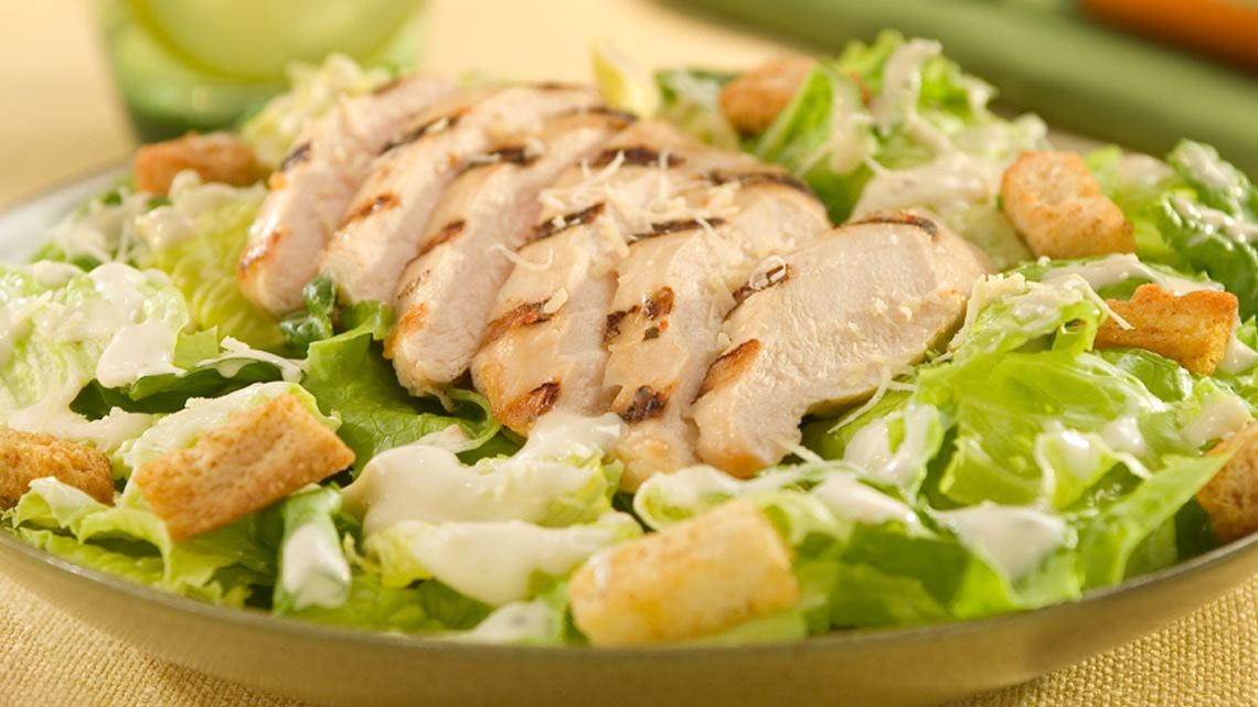 Order Chicken Caesar Salad - Salad food online from Little Nippers 2 store, Pittsburgh on bringmethat.com