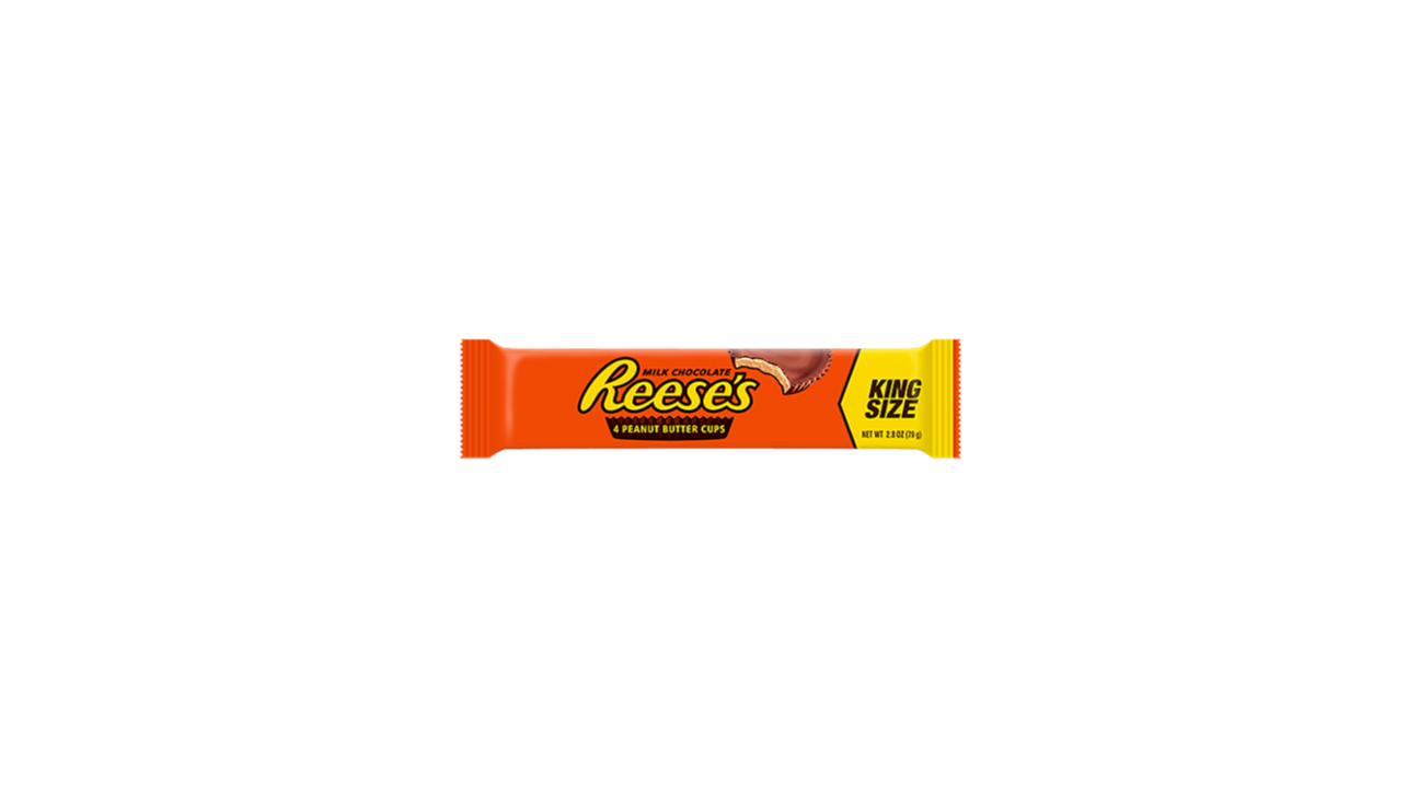 Order Reese's PB King Size 2.8 oz food online from Rebel store, Las Vegas on bringmethat.com