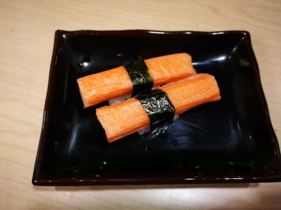 Order N15. Kani Nigiri food online from Sushi One store, Reno on bringmethat.com