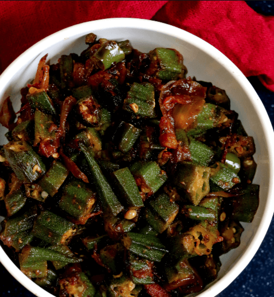 Order Bhindi Masala food online from Coriander Indian Grill store, pittsburgh on bringmethat.com