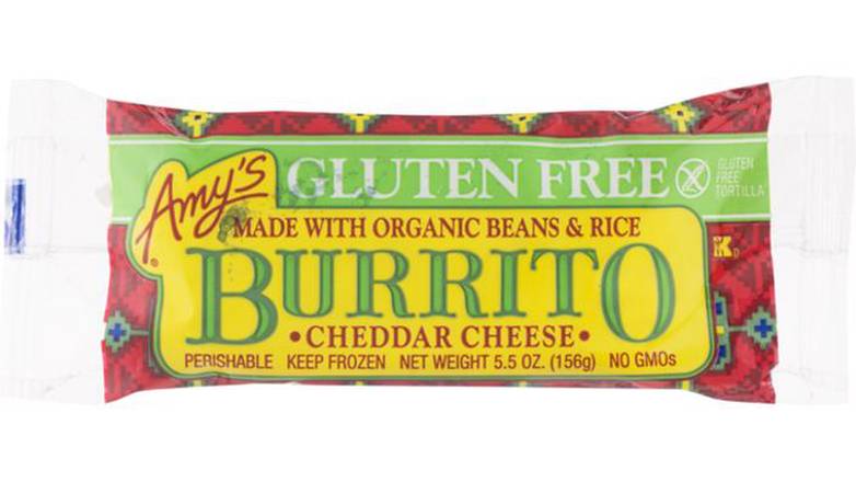 Order Amy'S Gluten Free Bean & Cheese Burrito food online from Trumbull Mobil store, Trumbull on bringmethat.com