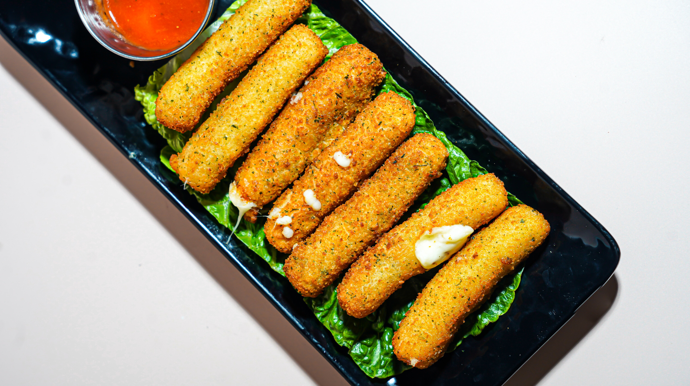 Order Mozzarella Sticks food online from Oasis Cafe store, Flushing on bringmethat.com