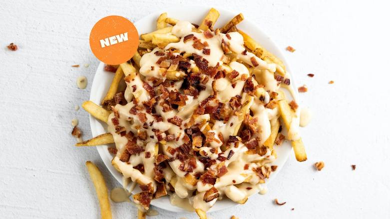 Order Cheesy Bacon Fries food online from Thrilled Cheese store, Herndon on bringmethat.com
