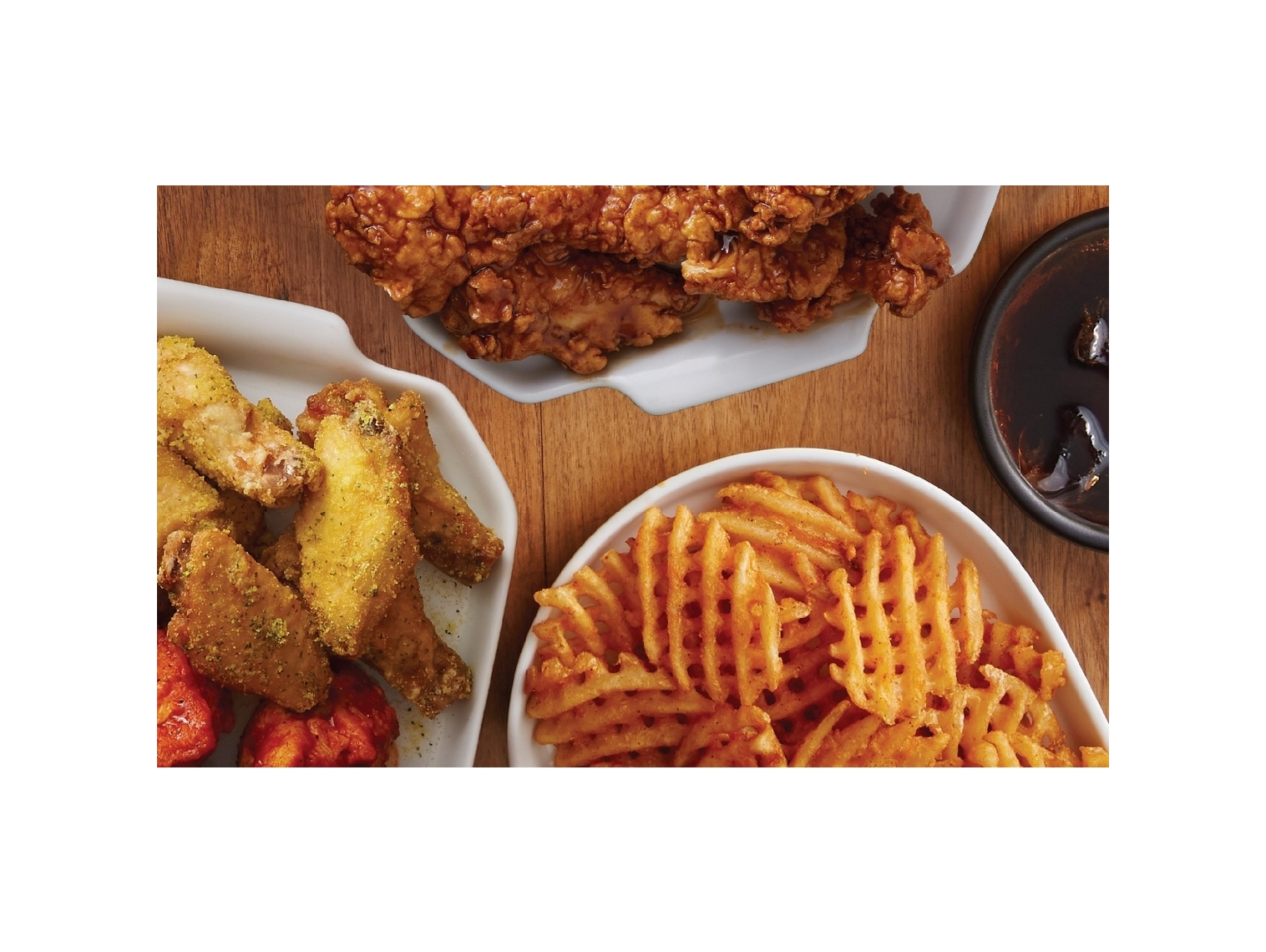 Order 6 Wing & 2 Tender Meal food online from Wings Over store, Greenville on bringmethat.com