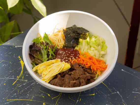 Order Mix Well Bibimbap food online from Son of Egg store, Rennsselaer on bringmethat.com