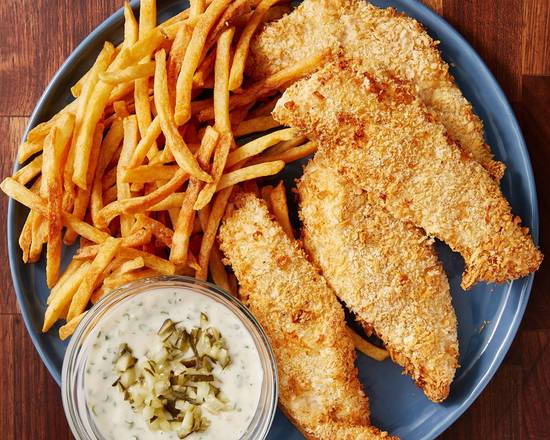 Order Whiting Fish with Fries food online from Halal New Crown Fried Chicken & Gyro Place store, Upper Darby on bringmethat.com