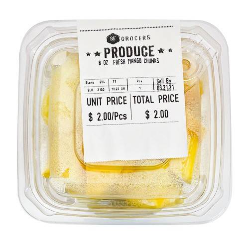 Order Se Grocers · Fresh Mango Chunks (6 oz) food online from Winn-Dixie store, Pinson on bringmethat.com