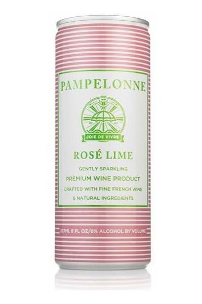 Order Pampelonne Rosé Lime ( 4 x 250ML ) food online from Friends Snacks store, San Francisco on bringmethat.com