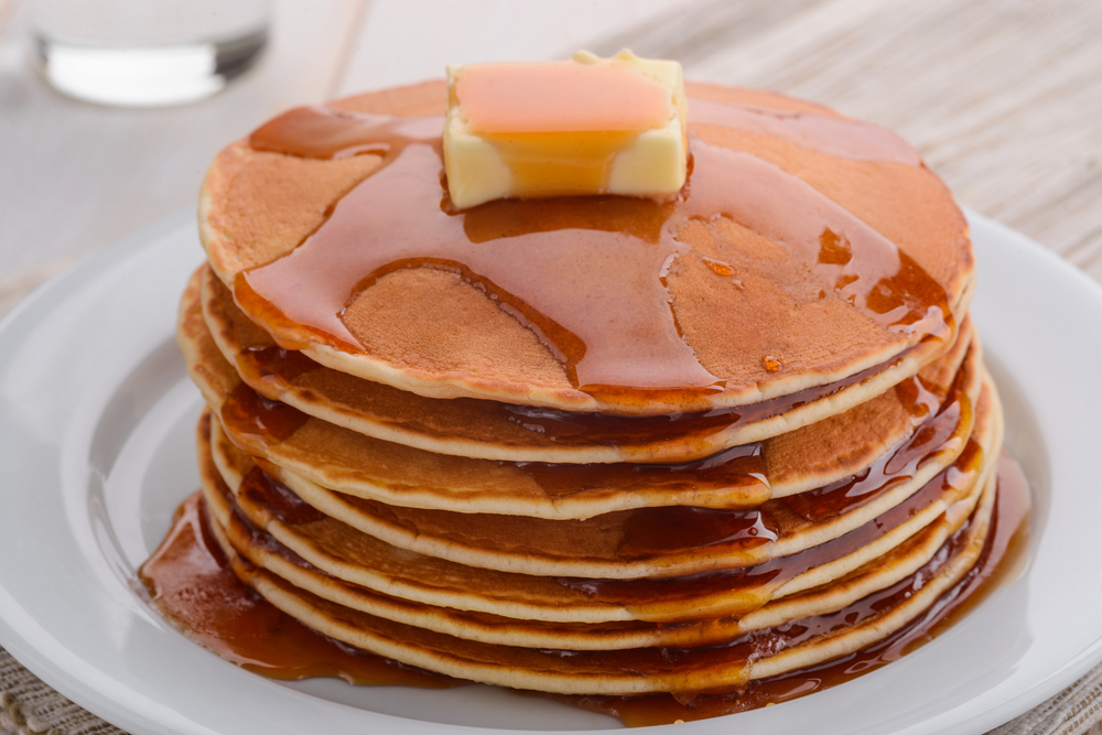 Order Butter Milk Pancakes food online from Amsterdam Deli store, New York on bringmethat.com