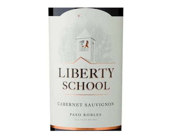 Order Liberty School, Cabernet Sauvignon Paso Robles (2019) · 750 mL food online from House Of Wine store, New Rochelle on bringmethat.com