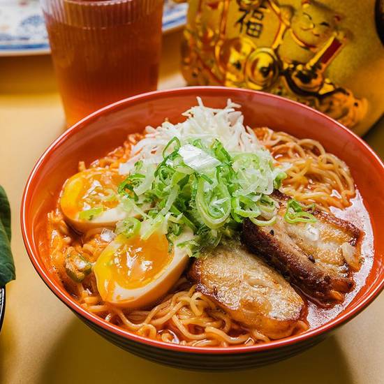 Order Spicy Pork Ramen food online from Bao And Broth store, CHARLOTTE on bringmethat.com