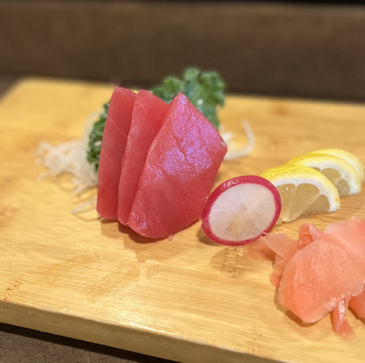 Order Fresh Tuna Sashimi food online from Bluefin Steak House & Sushi store, Howell on bringmethat.com