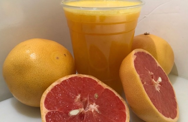 Order Pressed Grapefruit Juice food online from El Papayon store, Ontario on bringmethat.com