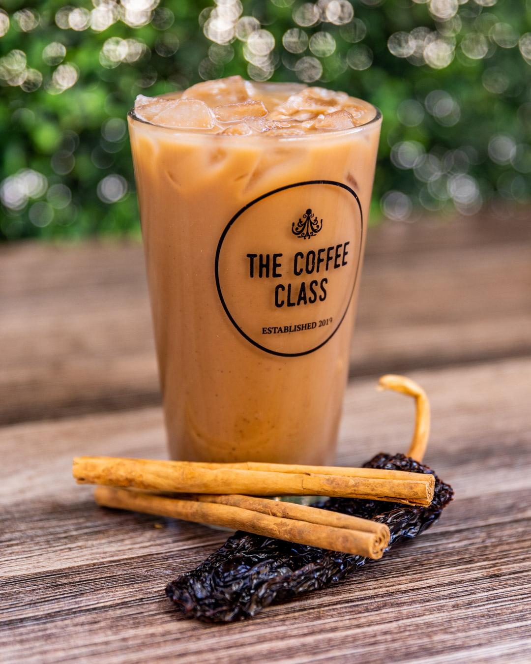 Order Mexican Mocha (Iced)  - # food online from The Coffee Class store, Las Vegas on bringmethat.com