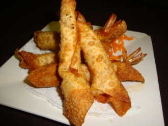 Order 9. Shrimp in the Blanket food online from Nine & Nine Thai Kitchen store, Pasadena on bringmethat.com