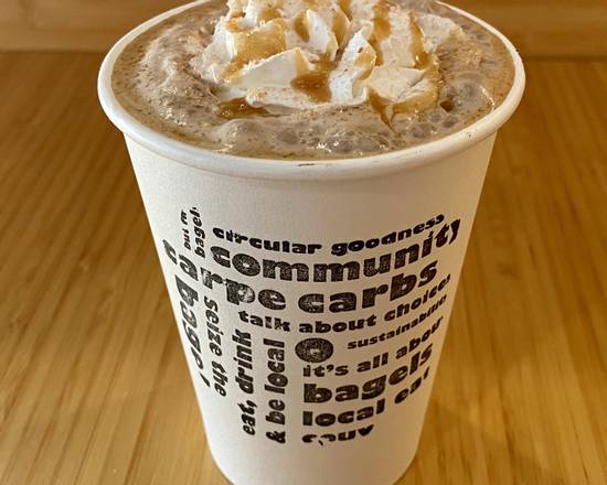 Order Salted Caramel Mocha food online from Seize The Bagel store, Vancouver on bringmethat.com