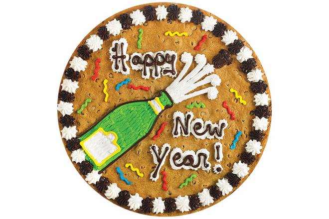 Order New Years - HW2901  food online from Great American Cookies store, Fort Worth on bringmethat.com