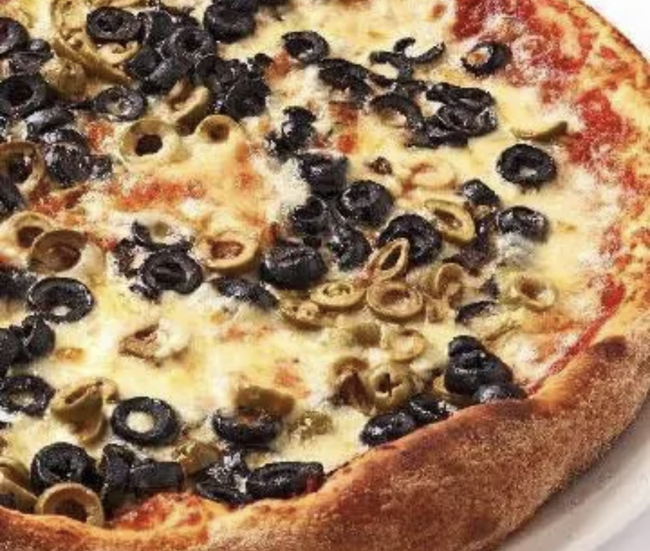 Order Black Olives Pizza food online from Rocco's Pizzeria store, Bronx on bringmethat.com
