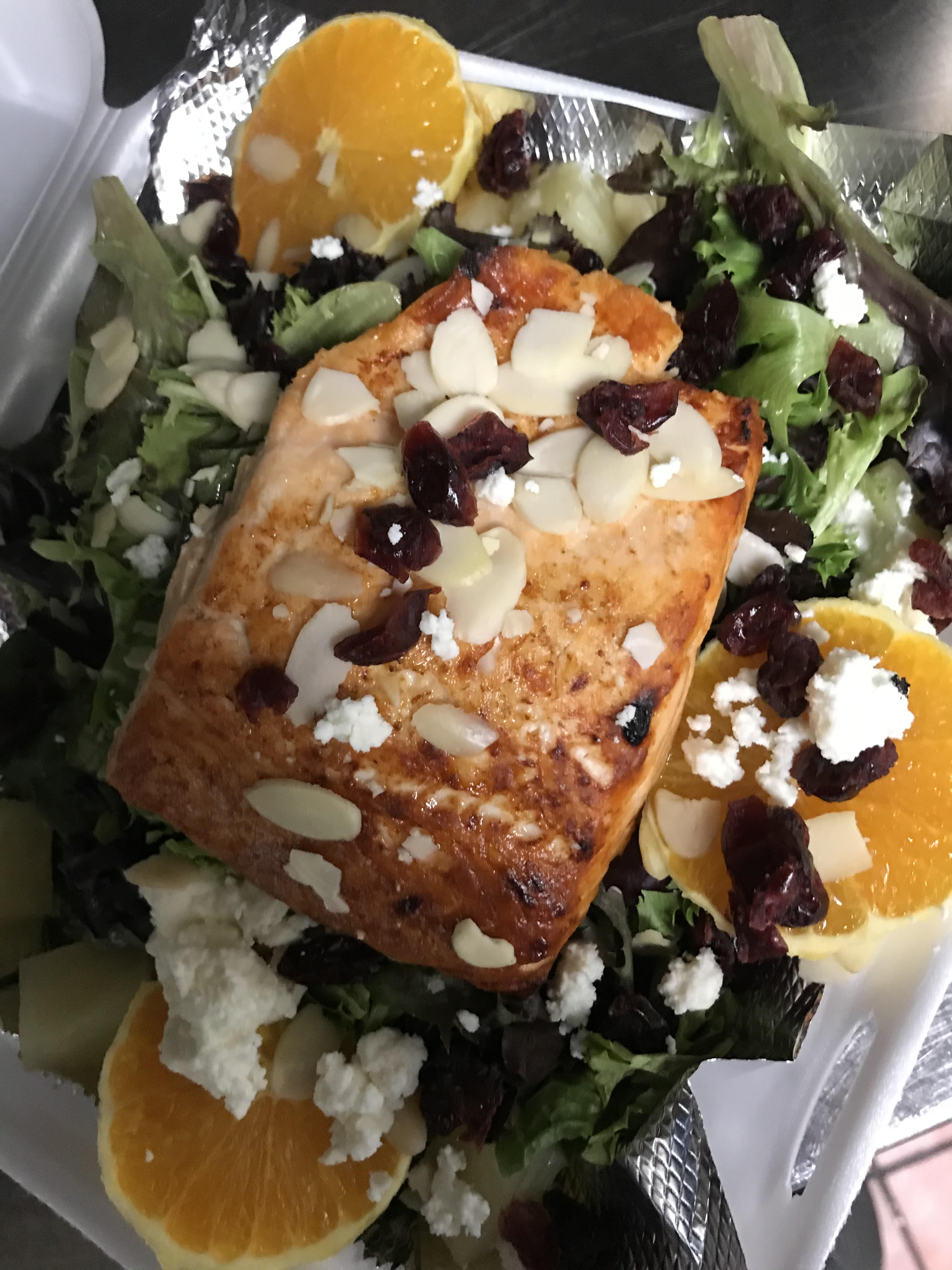 Order Salmon Salad food online from The Pittsford Pub store, Pittsford on bringmethat.com