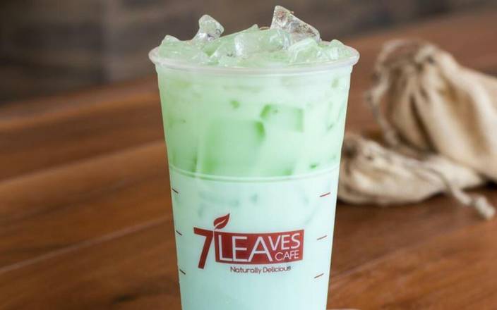 Order Mung Bean Milk Tea food online from 7 Leaves Cafe store, Houston on bringmethat.com