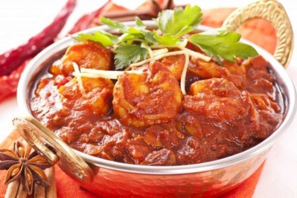 Order Madras Prawn Curry Regular Price food online from Bawarchi Biryani store, Franklin on bringmethat.com