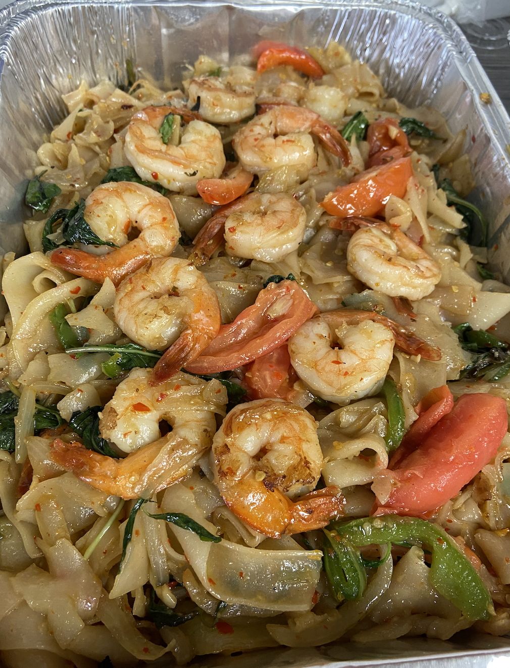 Order Party Tray : NOODLE - Drunken Noodle  food online from Sriracha Thai Restaurant store, Carson on bringmethat.com
