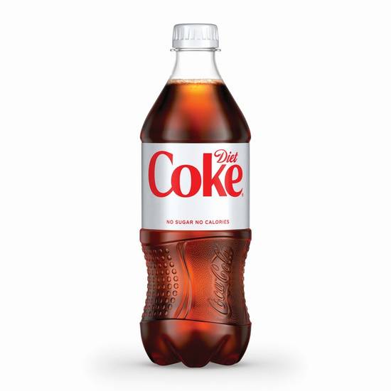 Order 20oz Diet Coke  food online from Native Grill & Wings store, Mesa on bringmethat.com