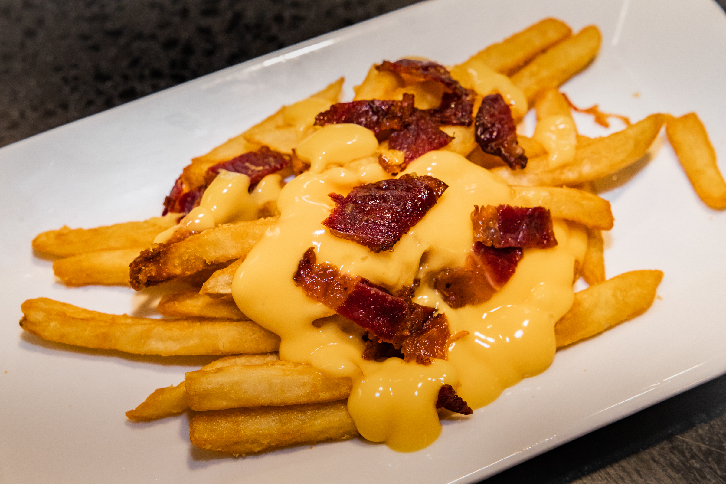 Order Bacon Cheese Fries food online from Zac's Burger store, Princeton Junction on bringmethat.com