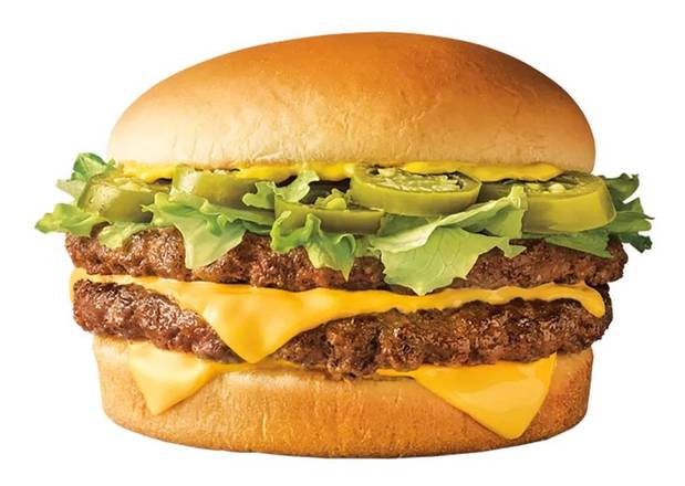 Order SuperSONIC® Jalapeño Double Cheeseburger food online from Sonic store, Glenn Heights on bringmethat.com