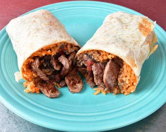 Order Carne Asada (Steak) Burrito food online from Papalote Mexican Grill store, SF on bringmethat.com
