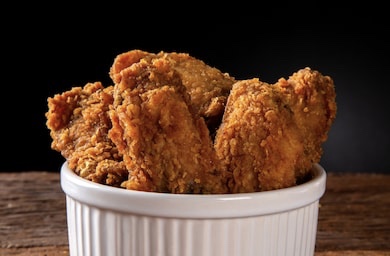 Order 9 chicken wings combo food online from Kennedy Fried Chicken store, Bronx on bringmethat.com