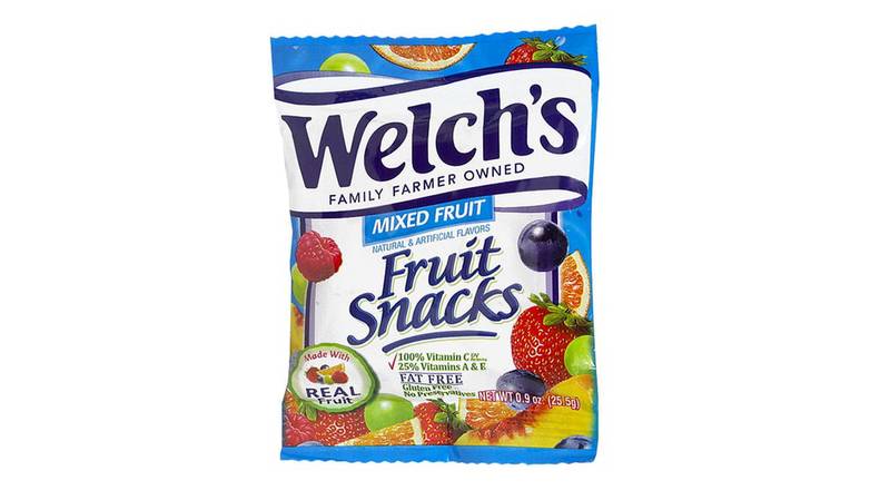 Order Welch'S Mixed Fruit Fruit Snacks food online from Trumbull Mobil store, Trumbull on bringmethat.com