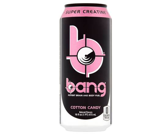 Order Bang /Energy Drink (16.0 oz) -Cotton Candy food online from Abc Discount Store store, San Diego on bringmethat.com