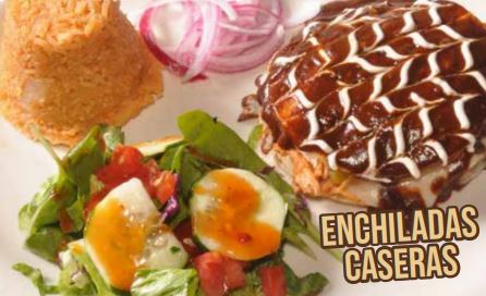 Order Enchiladas Caseras food online from La Hacienda store, McDonough on bringmethat.com