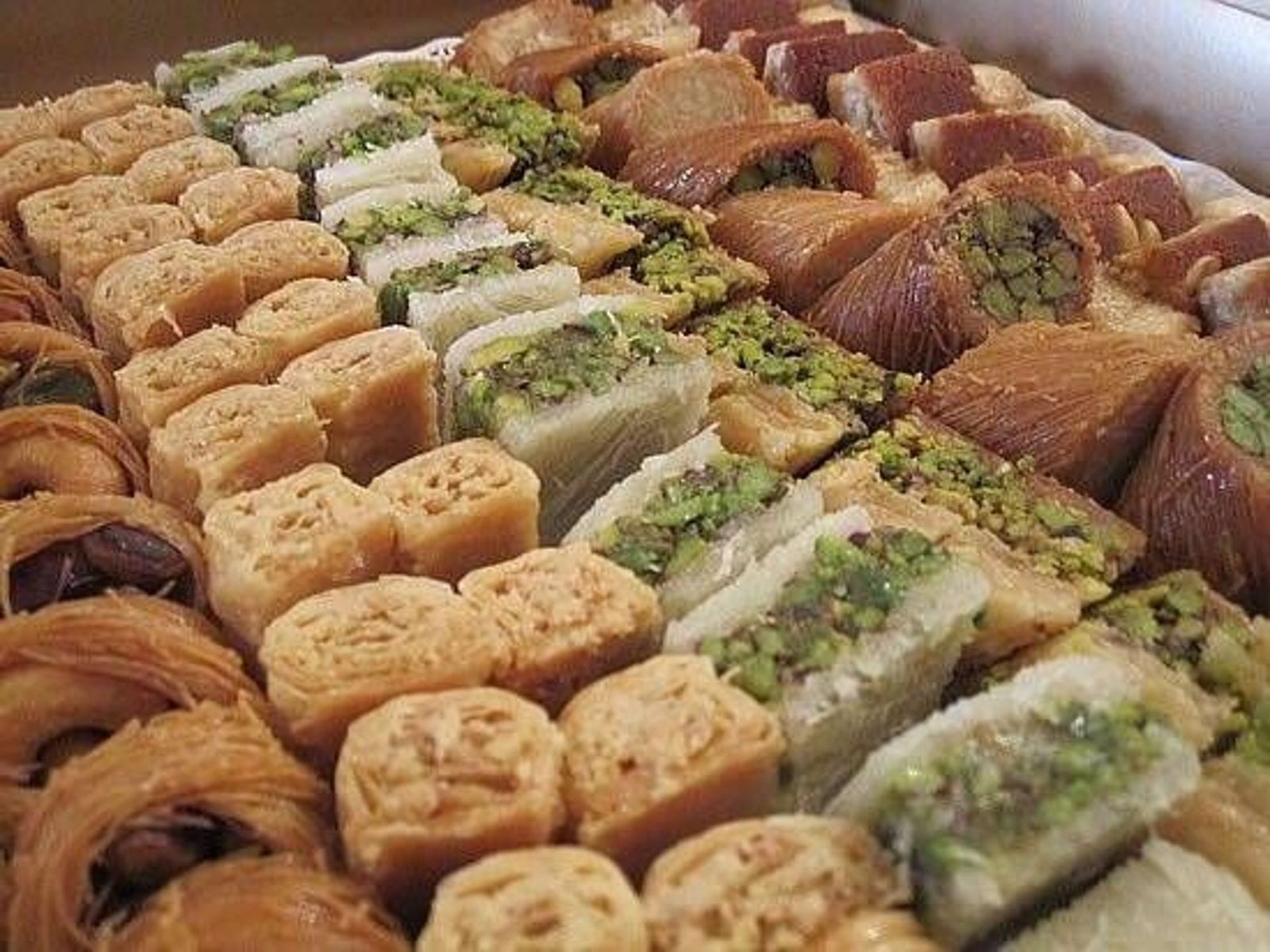 Order Baklava (2 pcs) food online from Madison Cafe & Grill store, Creskill on bringmethat.com