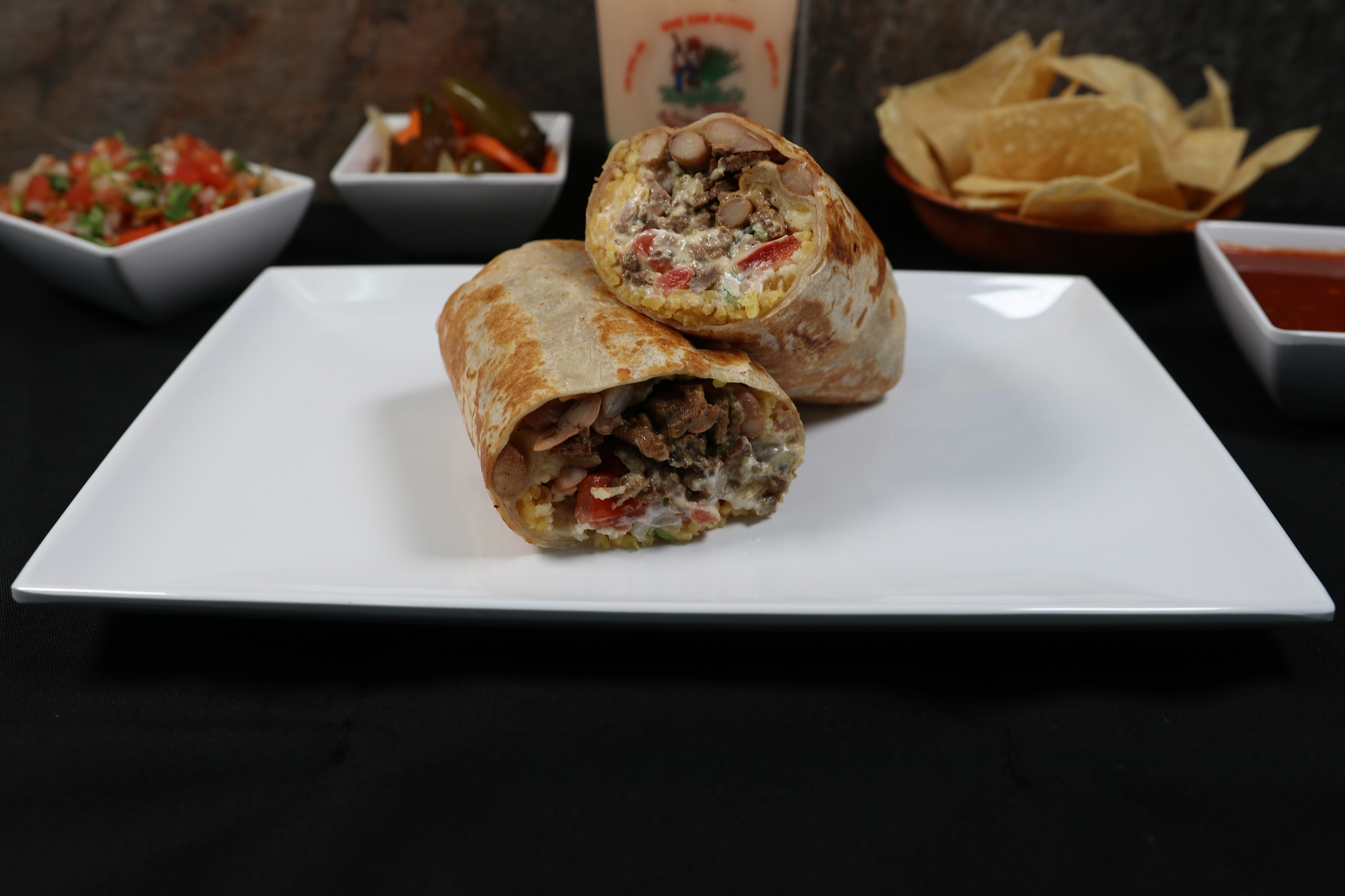 Order Super Burrito food online from Tequila Taqueria store, Livemore on bringmethat.com