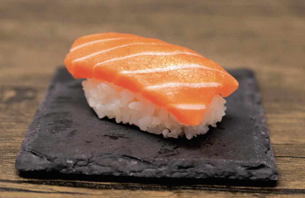 Order SALMON SUSHI food online from Crazy Rockn Sushi store, Los Angeles on bringmethat.com