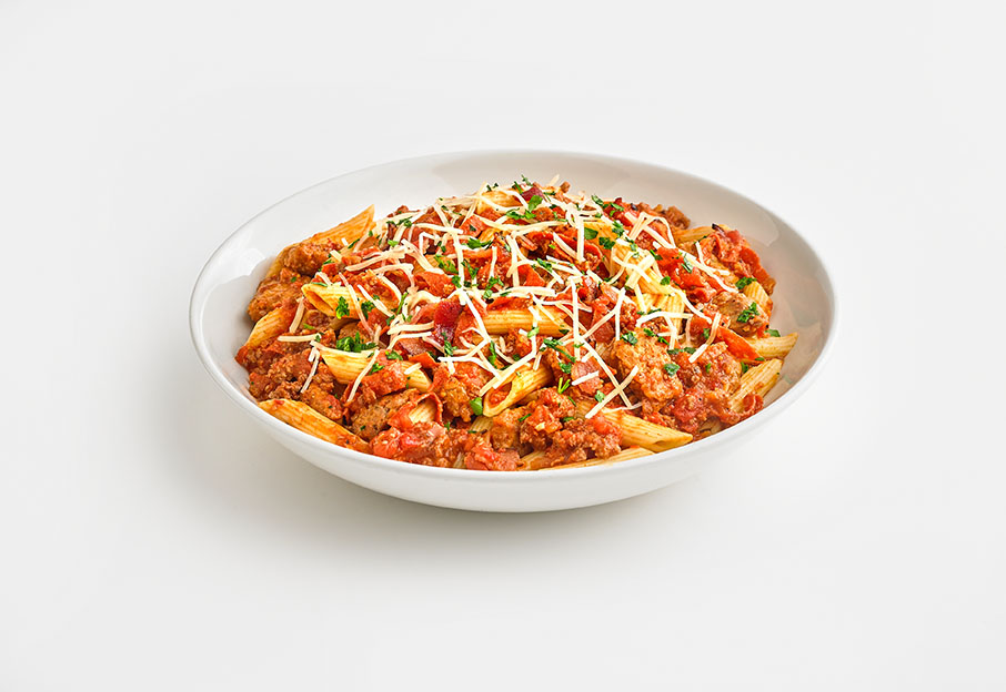 Order Hungry Carnivore Pasta food online from Boston Restaurant & Sport Bar store, Utica on bringmethat.com