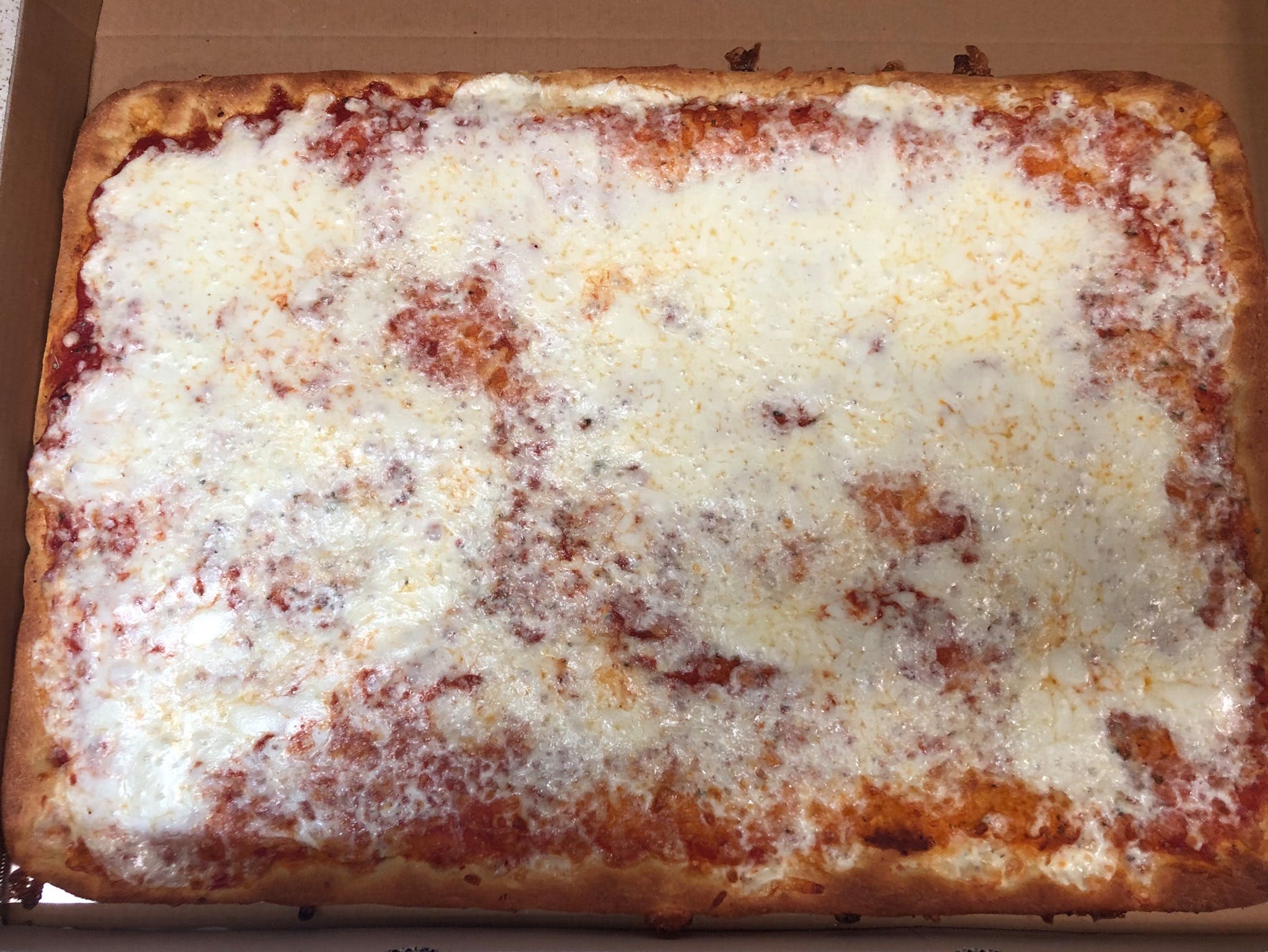 Order Sicilian Cheese Pizza - 16" food online from Frank's II Pizzeria store, Sewell on bringmethat.com