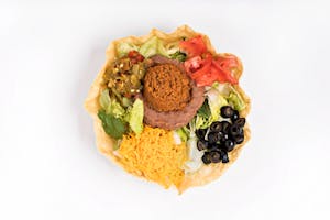 Order Veggie New Mexicali Salad food online from Taco Box store, Portales on bringmethat.com