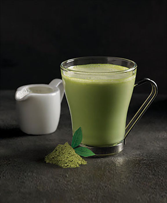 Order Matcha Green Tea Latte food online from Anise Pho store, Raleigh on bringmethat.com