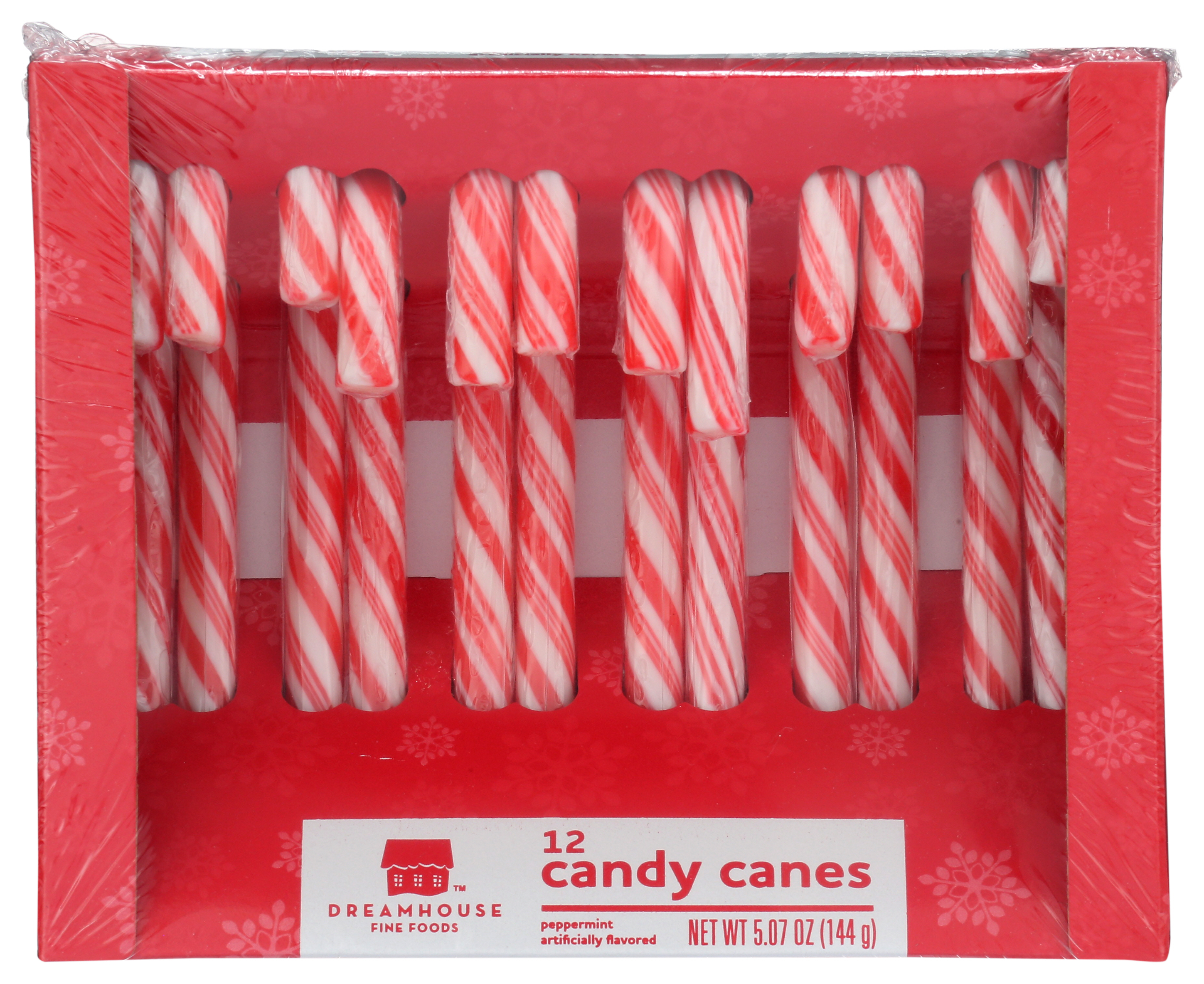 Order Dreamhouse Candy Canes - Red & White, 12 ct food online from Bartell store, Edmonds on bringmethat.com