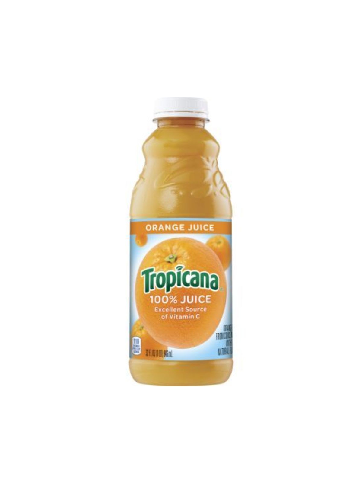 Order Tropicana 100% Orange Juice (32 oz) food online from Stock-Up Mart store, Marietta on bringmethat.com