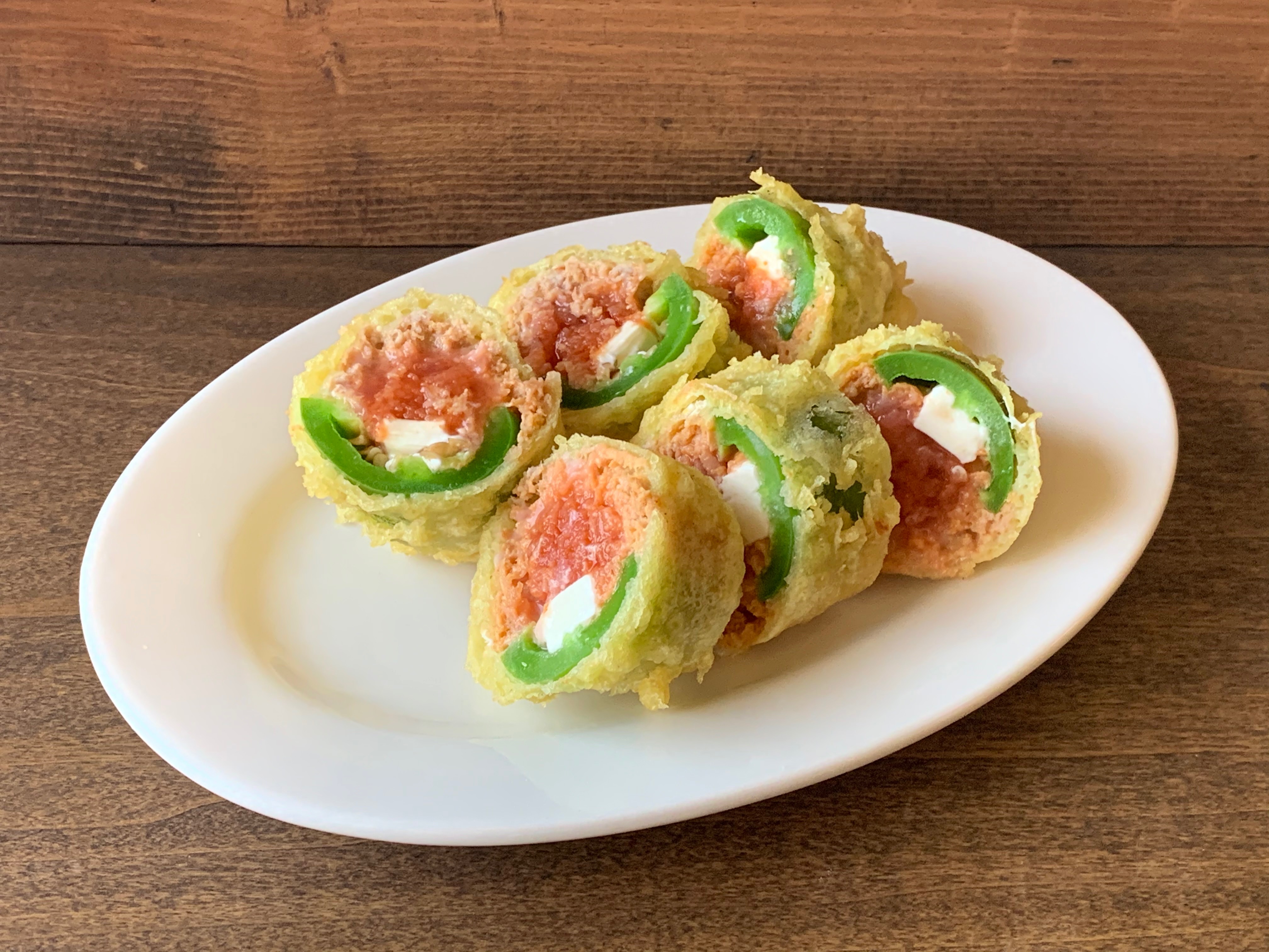 Order Jalapeno Poppers food online from Minato Sushi store, Lake Forest on bringmethat.com