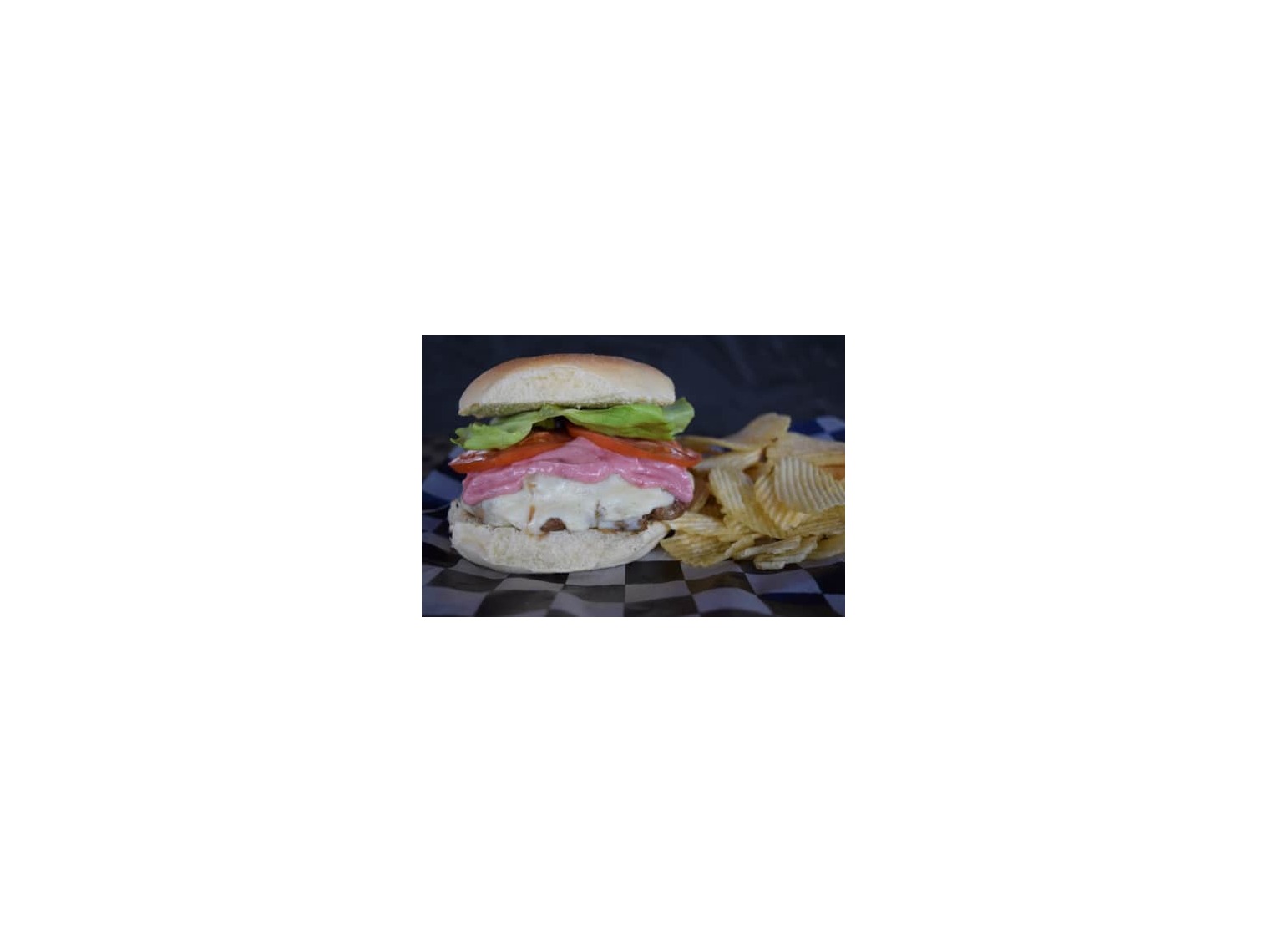 Order Turkey Burger food online from Sidelines Sports Bar And Grill store, Buffalo on bringmethat.com