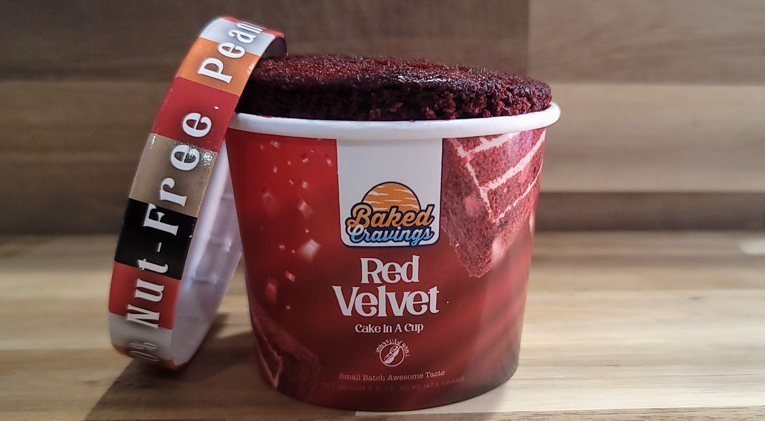 Order Red Velvet in a Cup 8oz food online from Baked Cravings store, New York on bringmethat.com
