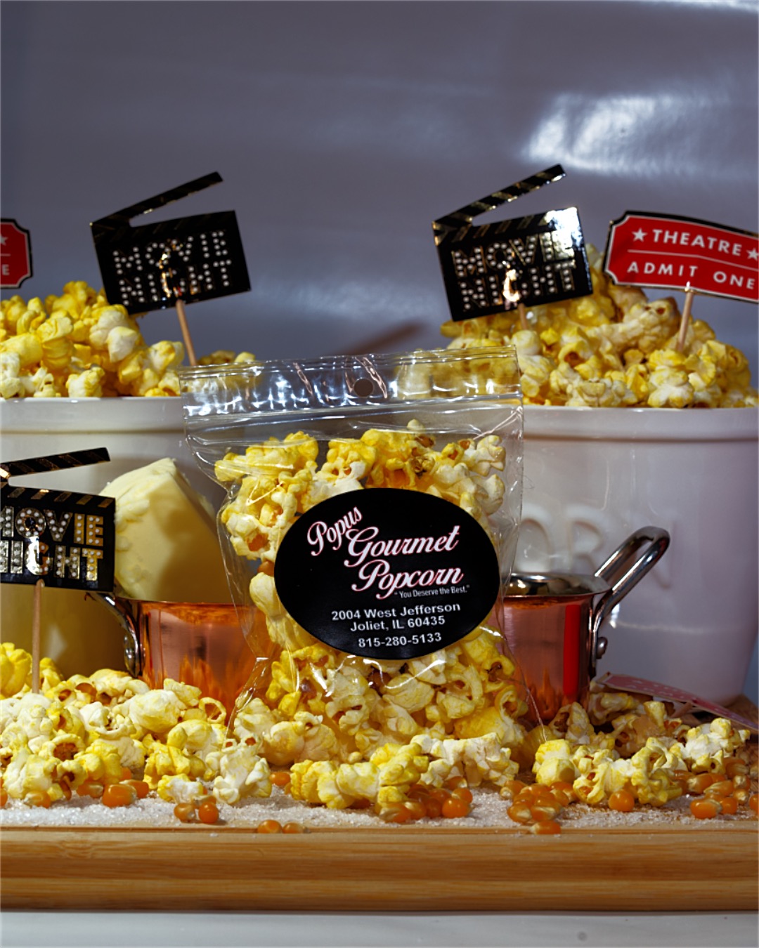 Order Popus Movie Butter Popcorn food online from Popus Gourmet Popcorn store, Joliet on bringmethat.com